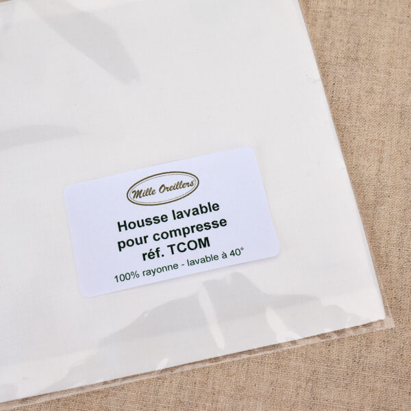 Housse blanche lavable pour compresses – Image 5