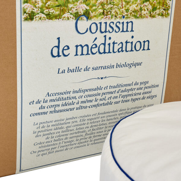 Coussin de méditation au sarrasin – Image 3