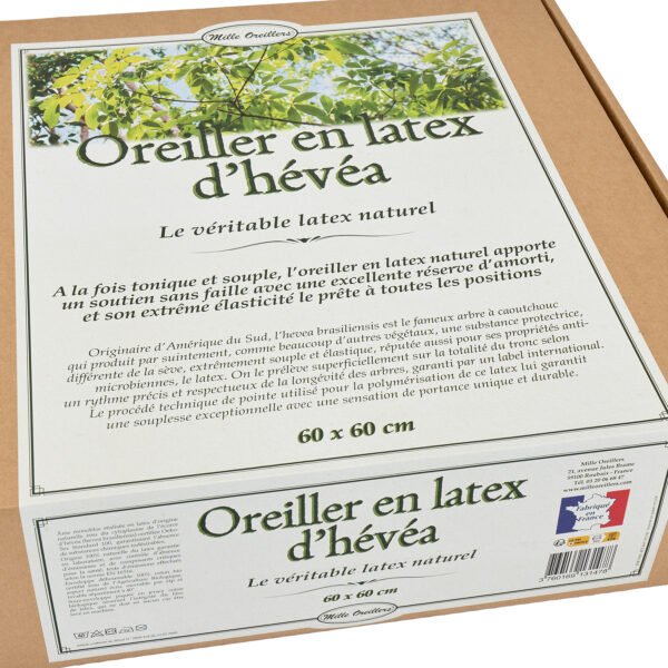 Oreillers en latex naturel d’hévéa – Image 4