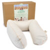 Coussin de maternité en balles d'épeautre bio