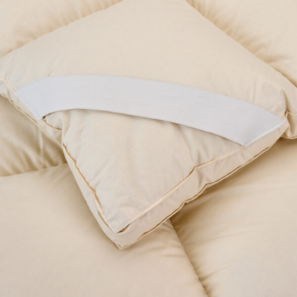 Surmatelas en duvet de canard 90 x 190 cm - Fin de collection à -50% – Image 6