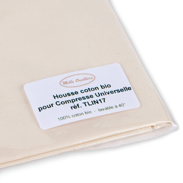 Housse en coton bio pour compresse universelle – Image 2