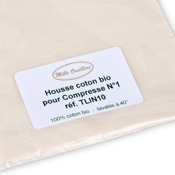 Housse en coton bio pour Compresse de lin Numéro 1 – Image 2