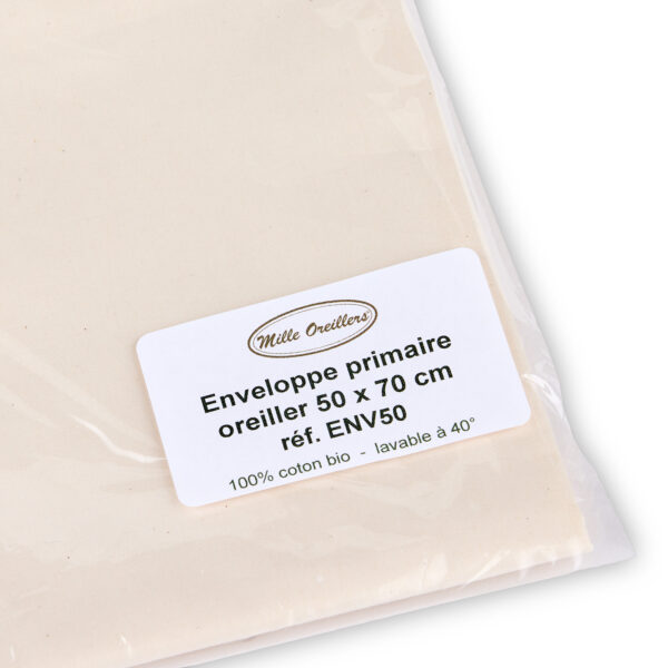 Enveloppe primaire de rechange pour oreiller 50 x 70 cm – Image 2