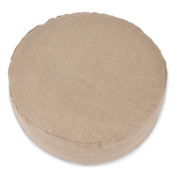 Housse en lin pour coussin de méditation – Image 4