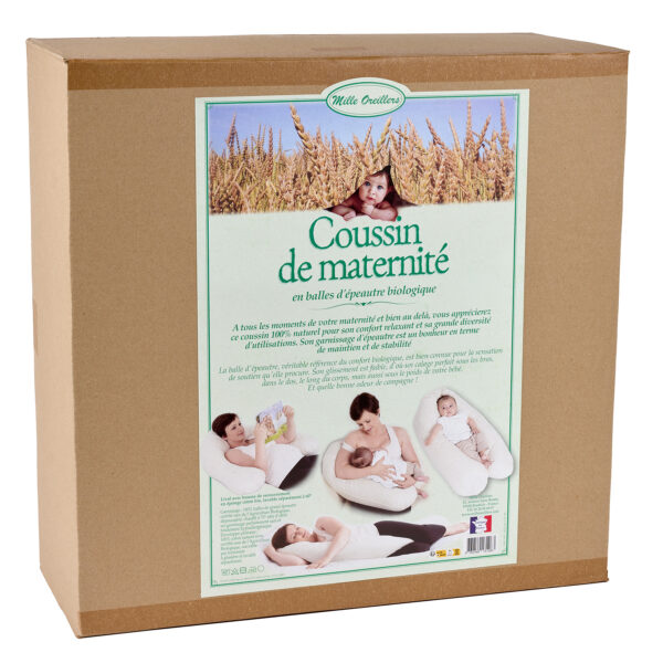 Coussin de maternité en balles d'épeautre bio – Image 2