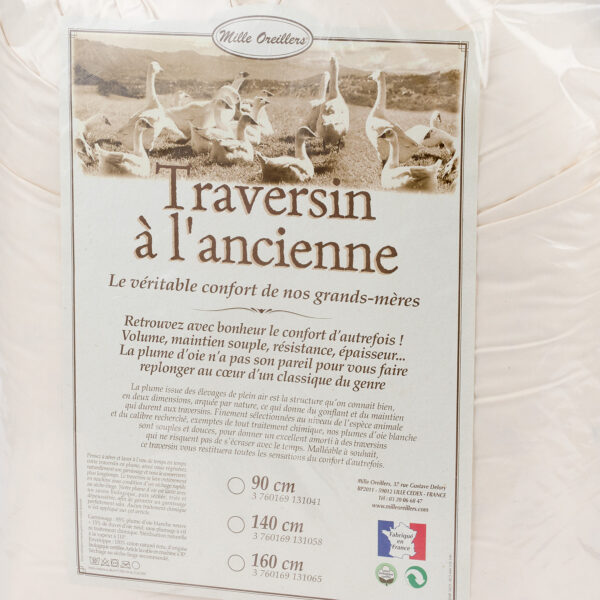 Traversins à l’ancienne - version souple standard – Image 3