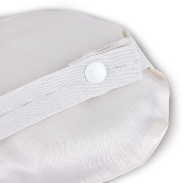 Housse blanche lavable avec élastique réglable pour Masque d’amarante® – Image 4
