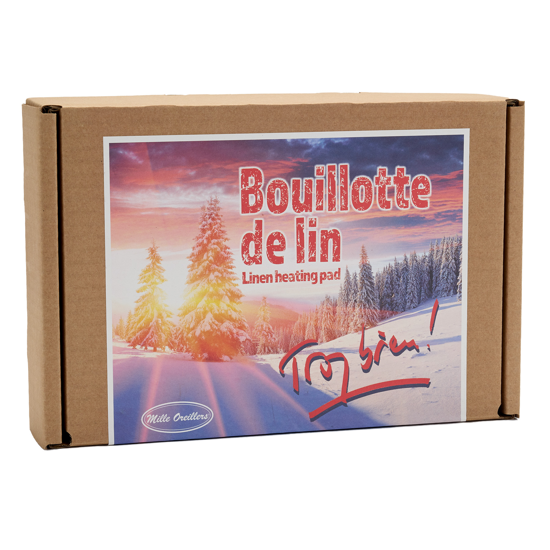 Bouillotte en graine de lin : une bouillotte antalgique pour soulager -  Douce Bouillotte, le blog