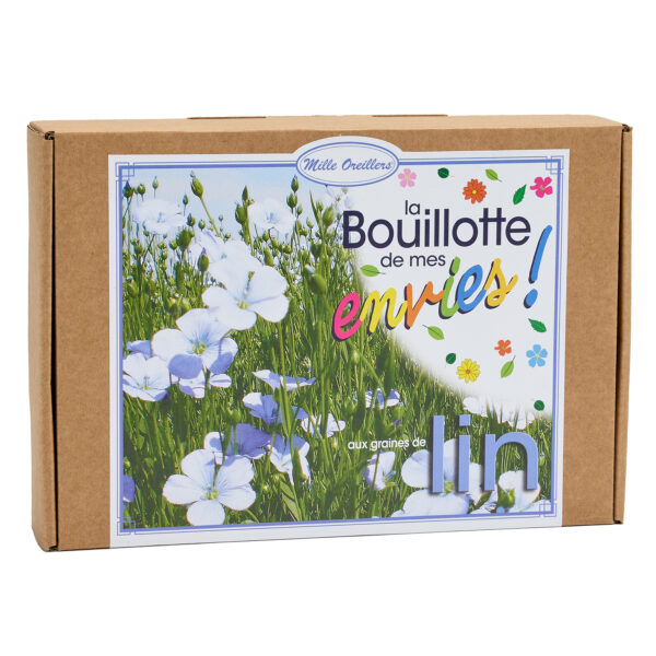 Bouillotte de mes envies aux graines de lin – Image 2