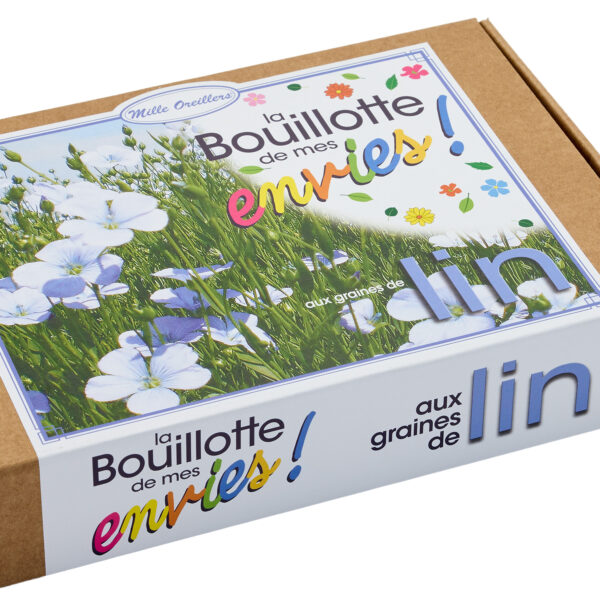 Bouillotte de mes envies aux graines de lin – Image 3