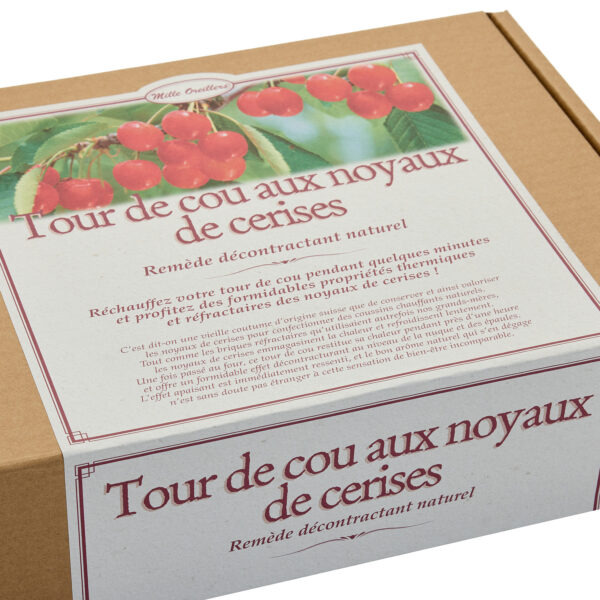 Tour de cou aux noyaux de cerises – Image 3