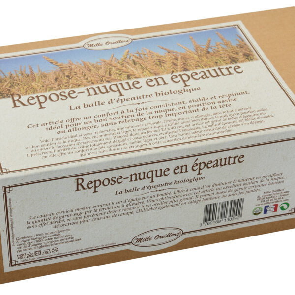 Repose-nuque en balles d'épeautre – Image 3