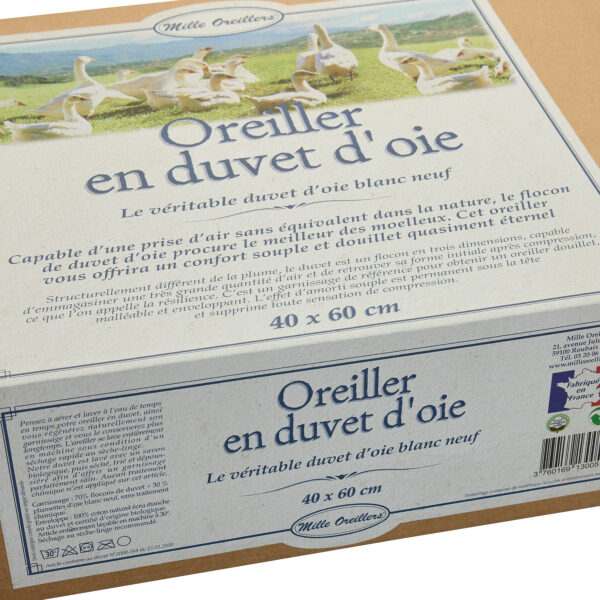 Oreillers en duvet d'oie - version souple standard – Image 6