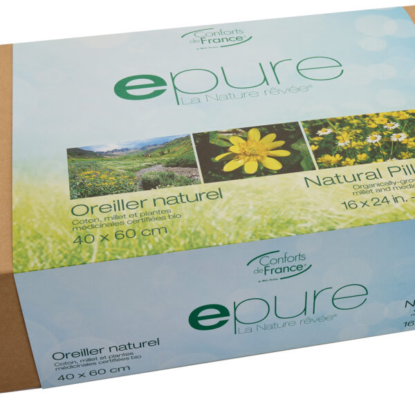 Oreillers Epure aux 9 plantes bio – Image 2