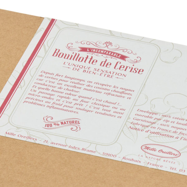 Bouillotte aux noyaux de cerises L'Incomparable – Image 4