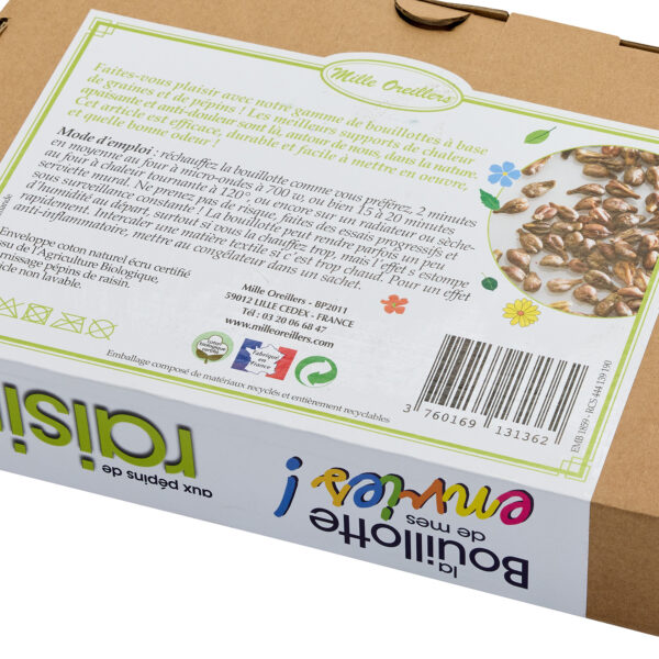 Bouillotte de mes envies aux pépins de raisin – Image 4