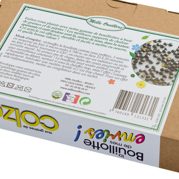Bouillotte de mes envies aux graines de colza bio – Image 4