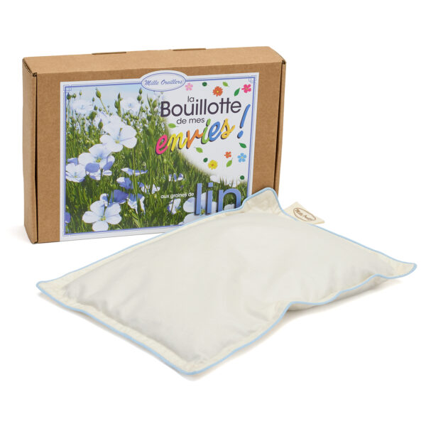 Bouillotte de mes envies aux graines de lin