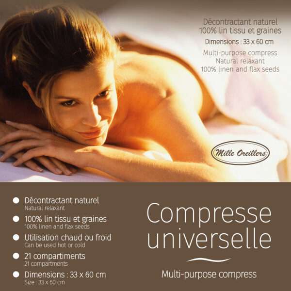 Compresse Universelle au lin – Image 6