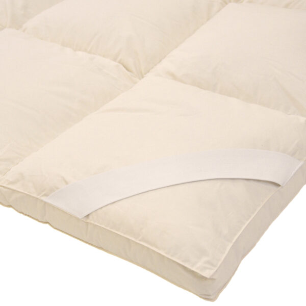 Surmatelas en duvet de canard 140 x 190 cm – Image 2