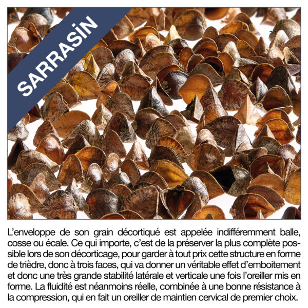 Oreillers en balles de sarrasin bio – Image 7