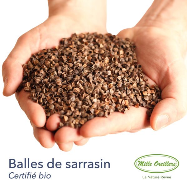 Oreillers en balles de sarrasin bio – Image 6