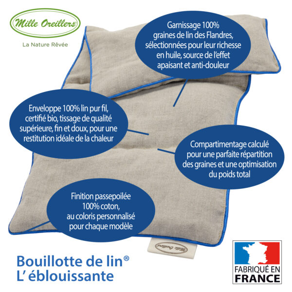 Bouillotte de lin® L'Eblouissante – Image 3