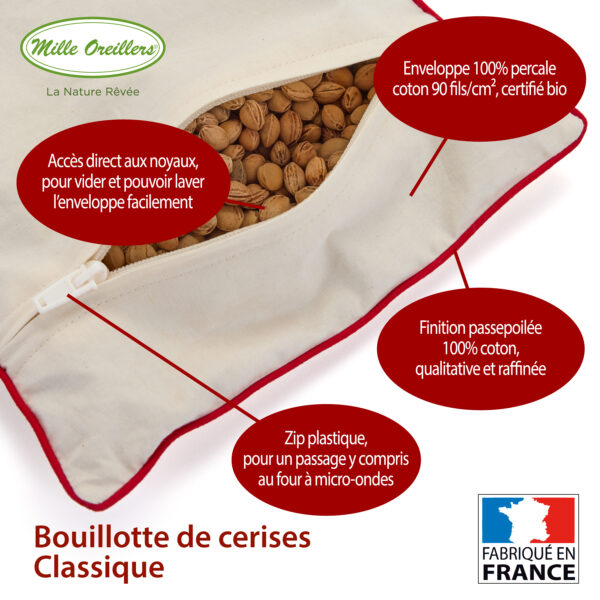 Bouillotte aux noyaux de cerises Classique – Image 6