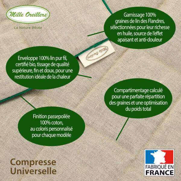 Compresse Universelle au lin – Image 7