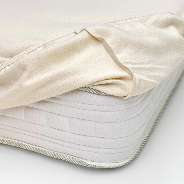 Protège-matelas en molleton bio 180 x 200 cm – Image 3
