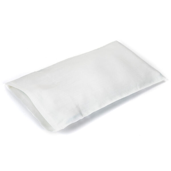 Housse blanche lavable pour compresses