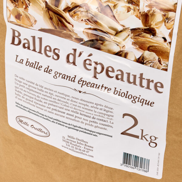 Recharge en balles de grand épeautre bio 2 kg – Image 2