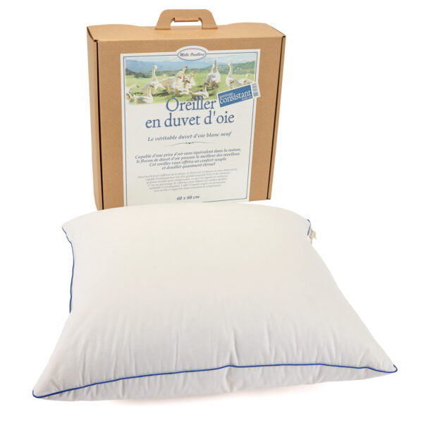 Oreillers en duvet d'oie - version consistante – Image 2