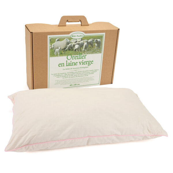 Oreillers en laine vierge – Image 2