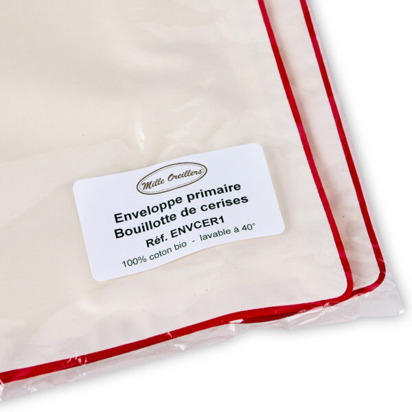 Enveloppe primaire de rechange pour bouillotte aux noyaux de cerises – Image 2