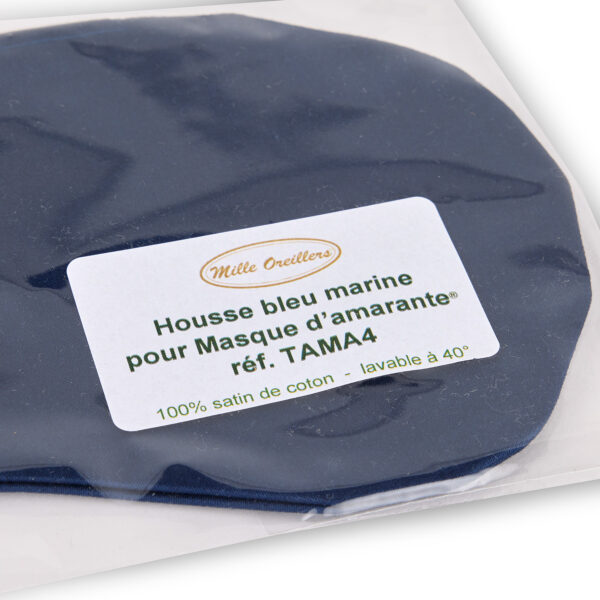 Housse bleu marine lavable pour Masque d’amarante® – Image 2