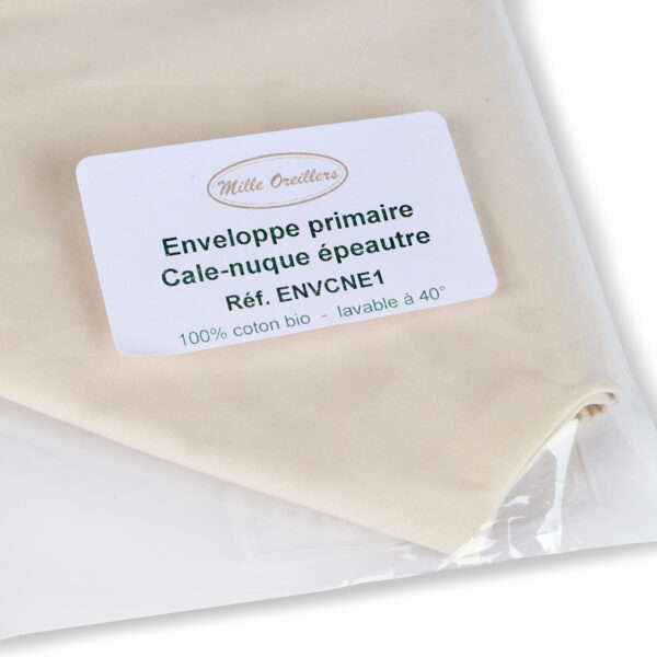 Enveloppe primaire de rechange pour cale-nuque en balles d'épeautre – Image 2