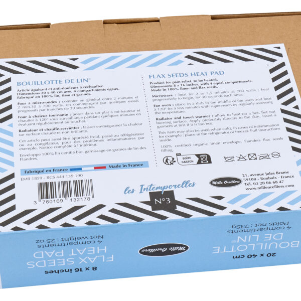 Bouillotte de lin® L'Intemporelle N°3 – Image 6
