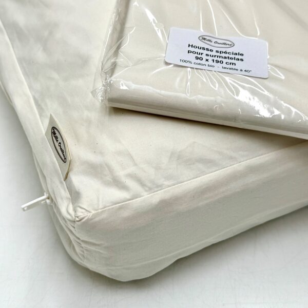 Housses de protection pour surmatelas - Fin de collection à -50%